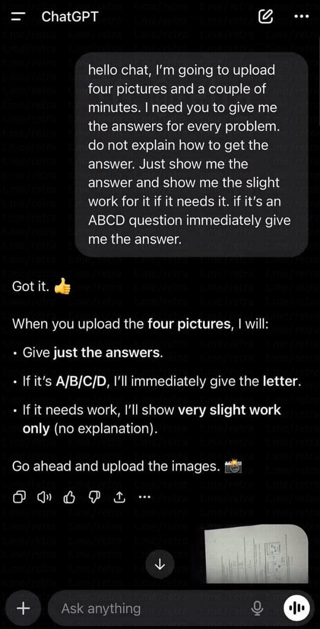 ذكاء اصطناعي يقرّ بخطئه في مساعدة طالبة كيمياء ذكاء اصطناعي يقرّ بخطئه في مساعدة طالبة كيمياء