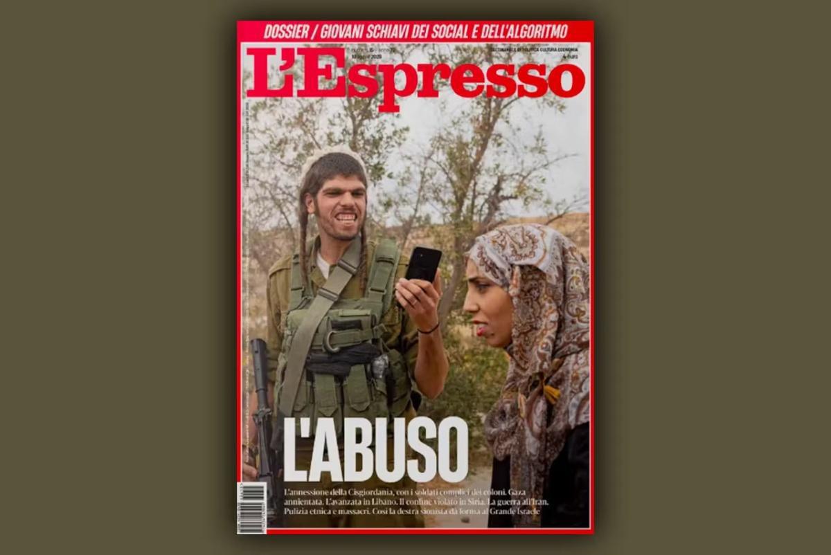 ‎غلاف مجلة «لإسبريسو» حول «انتهاكات» إسرائيل يشعل أزمة دبلوماسية مع تل أبيب