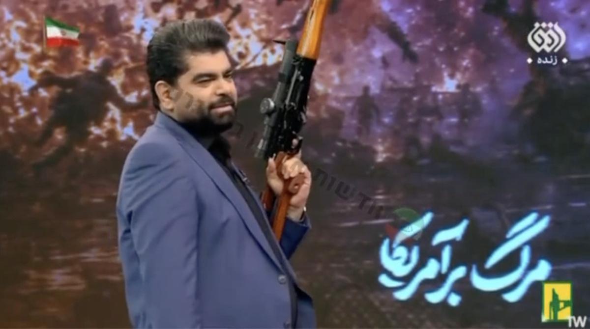 صورة السلطة في شاشة التلفزيون الإيراني الرسمي