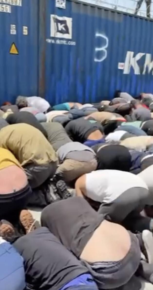 جدل دولي بسبب فيديو لموقوفين من أسطول غزة جدل دولي بسبب فيديو لموقوفين من أسطول غزة
