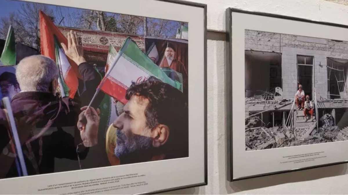 طهران في دوامة الحرب الجهنمية: معرض جديد يوثّق معاناة الإيرانيين خلف الأبواب المغلقة