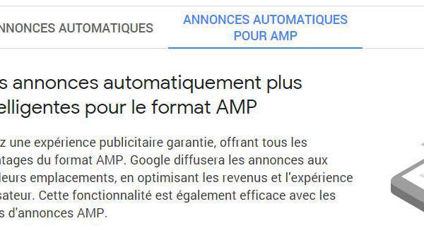 De la pub dans vos pages AMP !