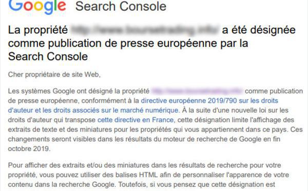 Publication de presse européenne