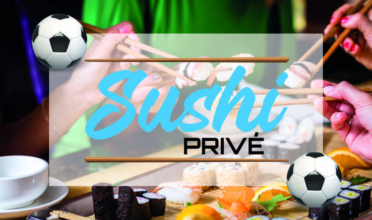 Ce soir, c’est canapé grâce à sushi privé !