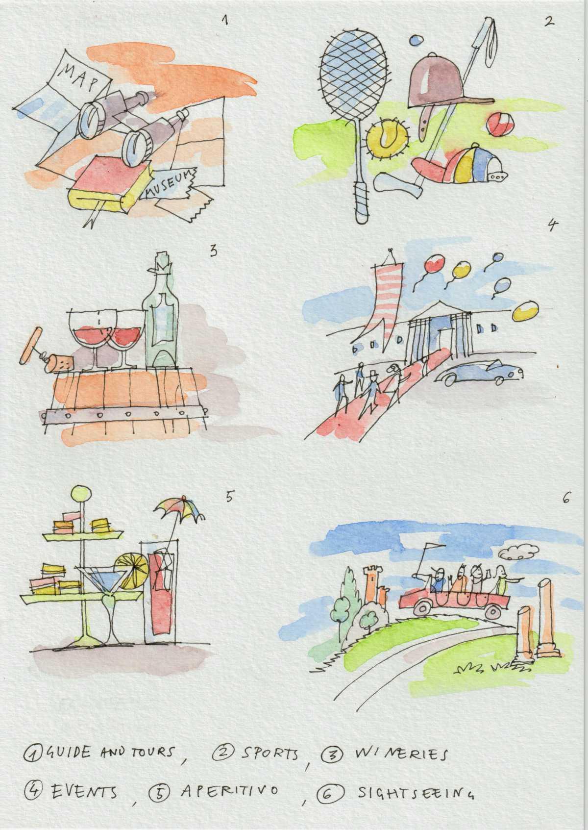 The Illustrations of the App The Illustrations of the App