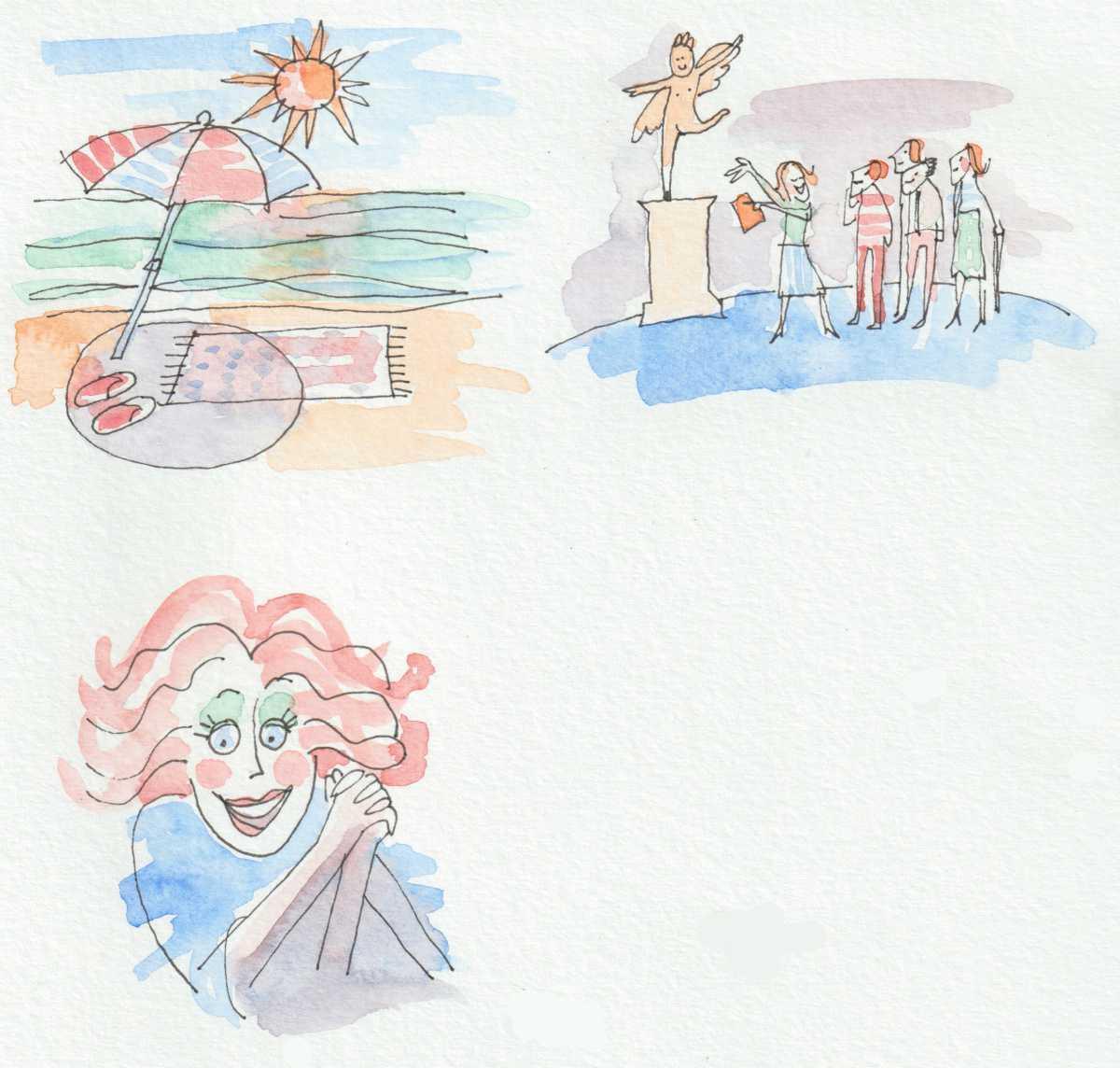 The Illustrations of the App The Illustrations of the App