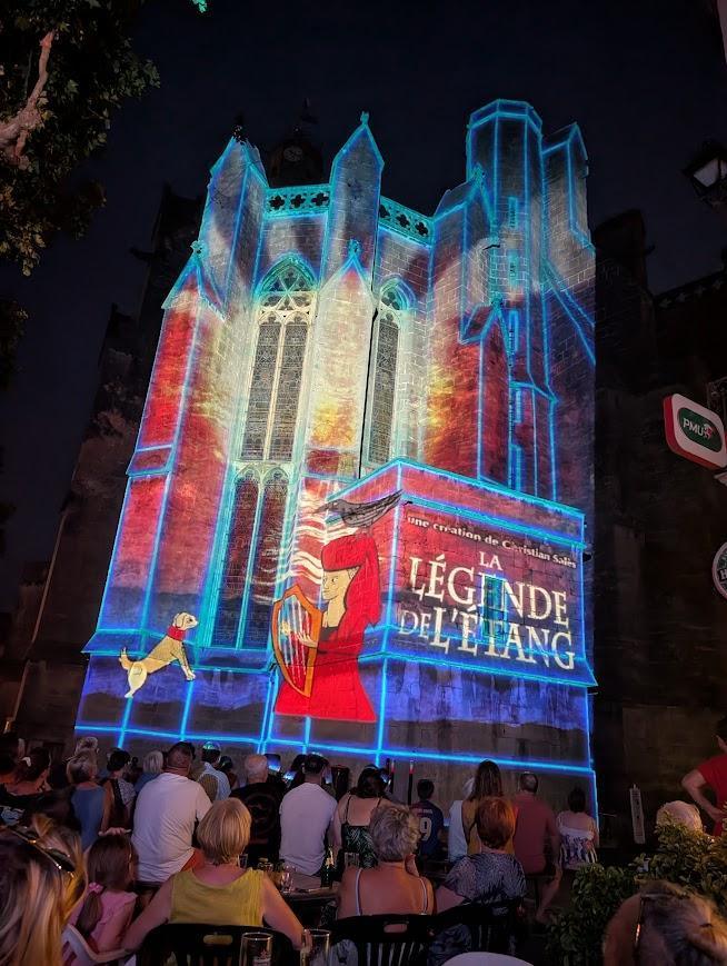 Spectacle son et lumière "La Légende de l'Etang"