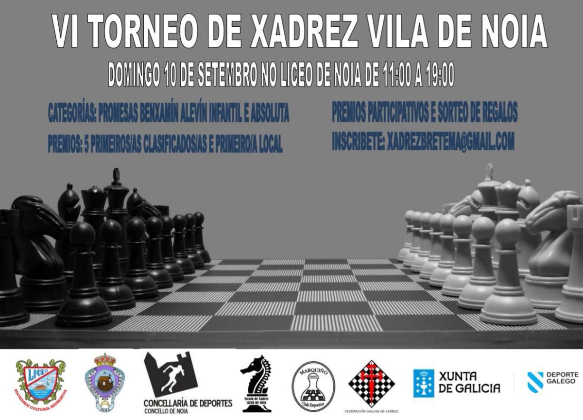 VI edición do Torneo de Xadrez “Vila de Noia”