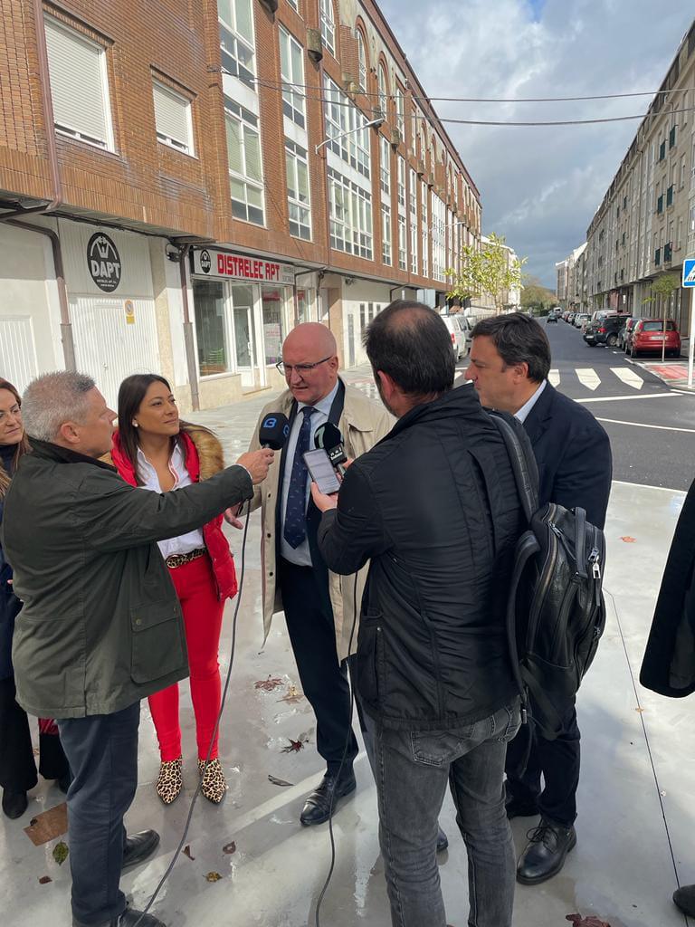 Recibimos a visita do Presidente da Deputación de A Coruña, Valentín González Formoso
