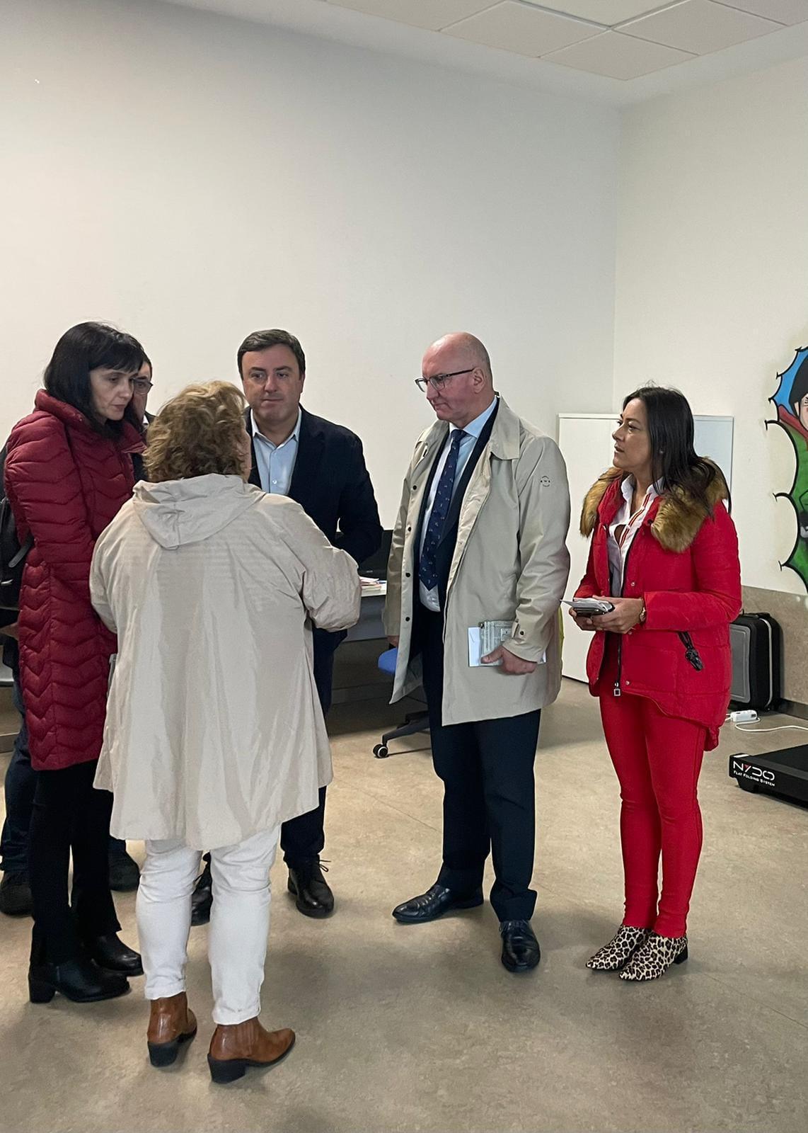 Recibimos a visita do Presidente da Deputación de A Coruña, Valentín González Formoso