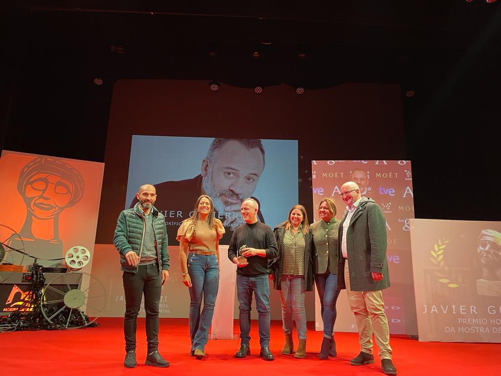 Fíxoselle entrega do Premio Honorífico da Mostra a Javier Gutiérrez
