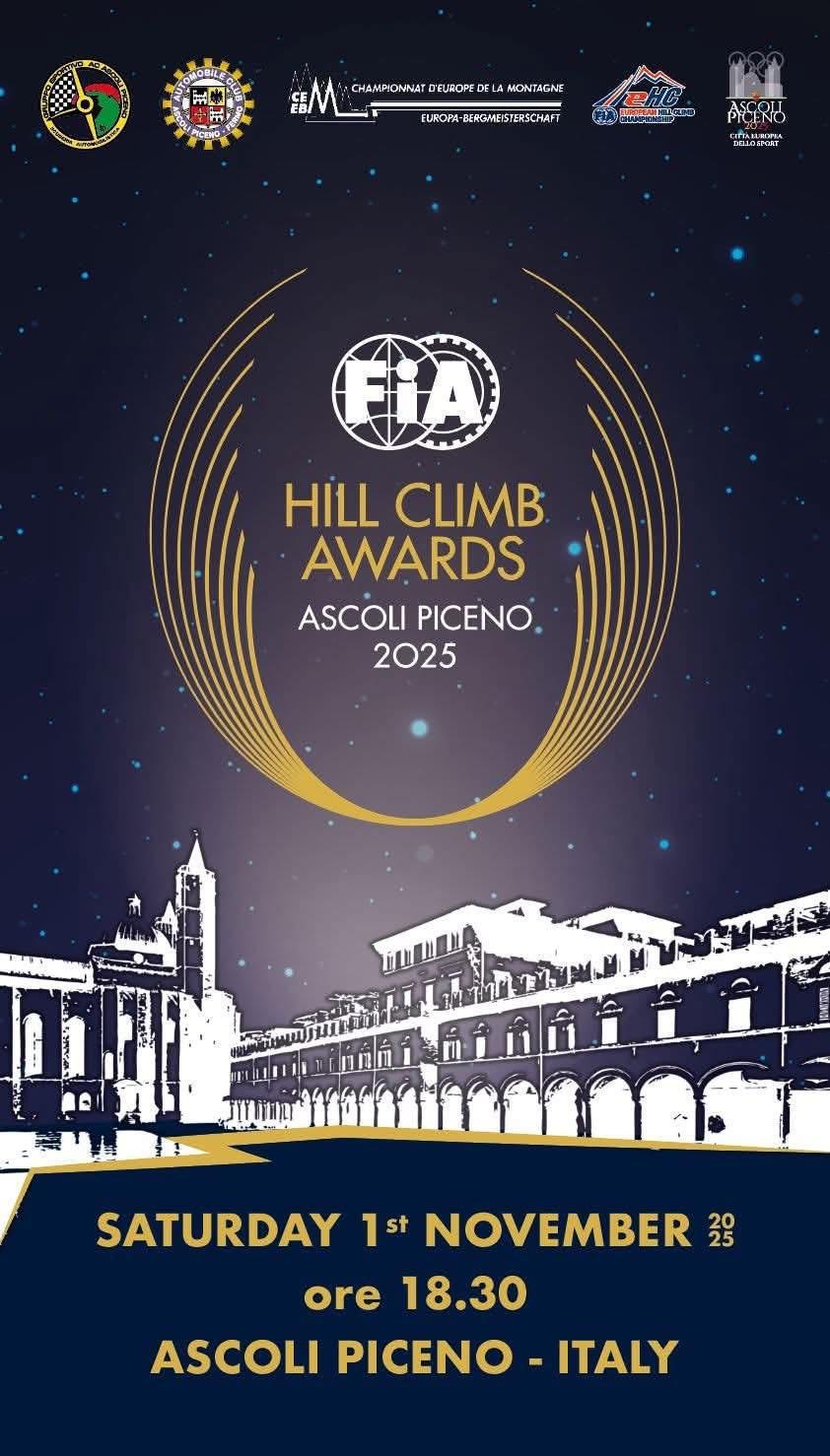 Asturias acogerá la Gala FIA Hill Climb Awards 2026 Asturias acogerá la Gala FIA Hill Climb Awards 2026