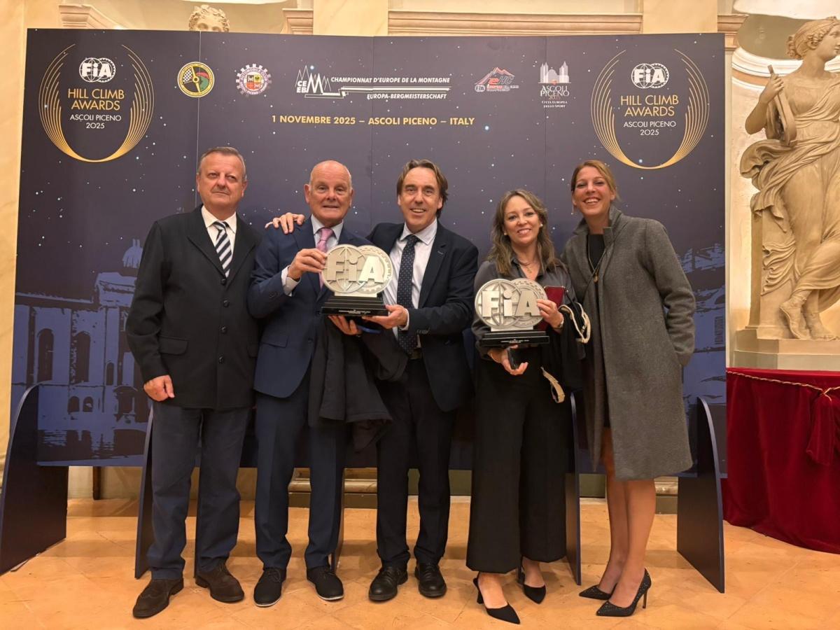 El automovilismo europeo de montaña celebra su gran noche en Italia El automovilismo europeo de montaña celebra su gran noche en Italia