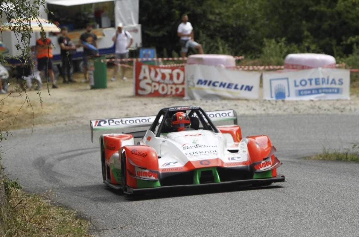 Joseba Iraola estrena el palmarés de la Subida Ribeira Sacra de Chantada