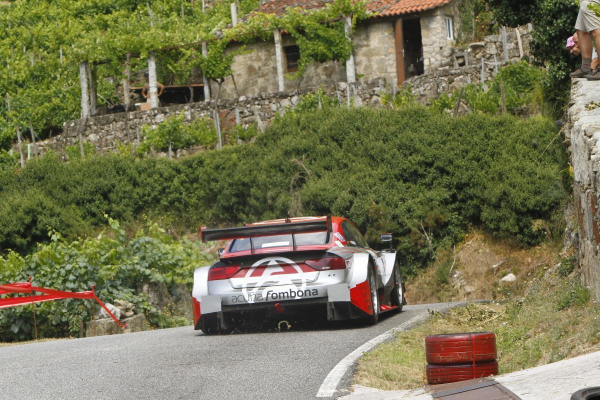 Joseba Iraola estrena el palmarés de la Subida Ribeira Sacra de Chantada
