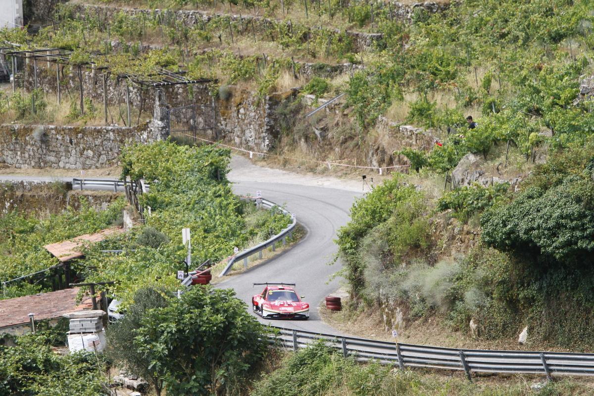 Joseba Iraola estrena el palmarés de la Subida Ribeira Sacra de Chantada