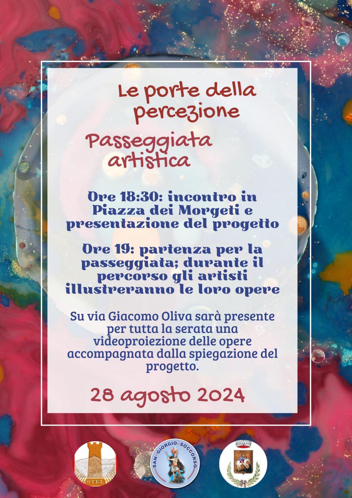 Presentazione del progetto "Le Porte della Percezione"