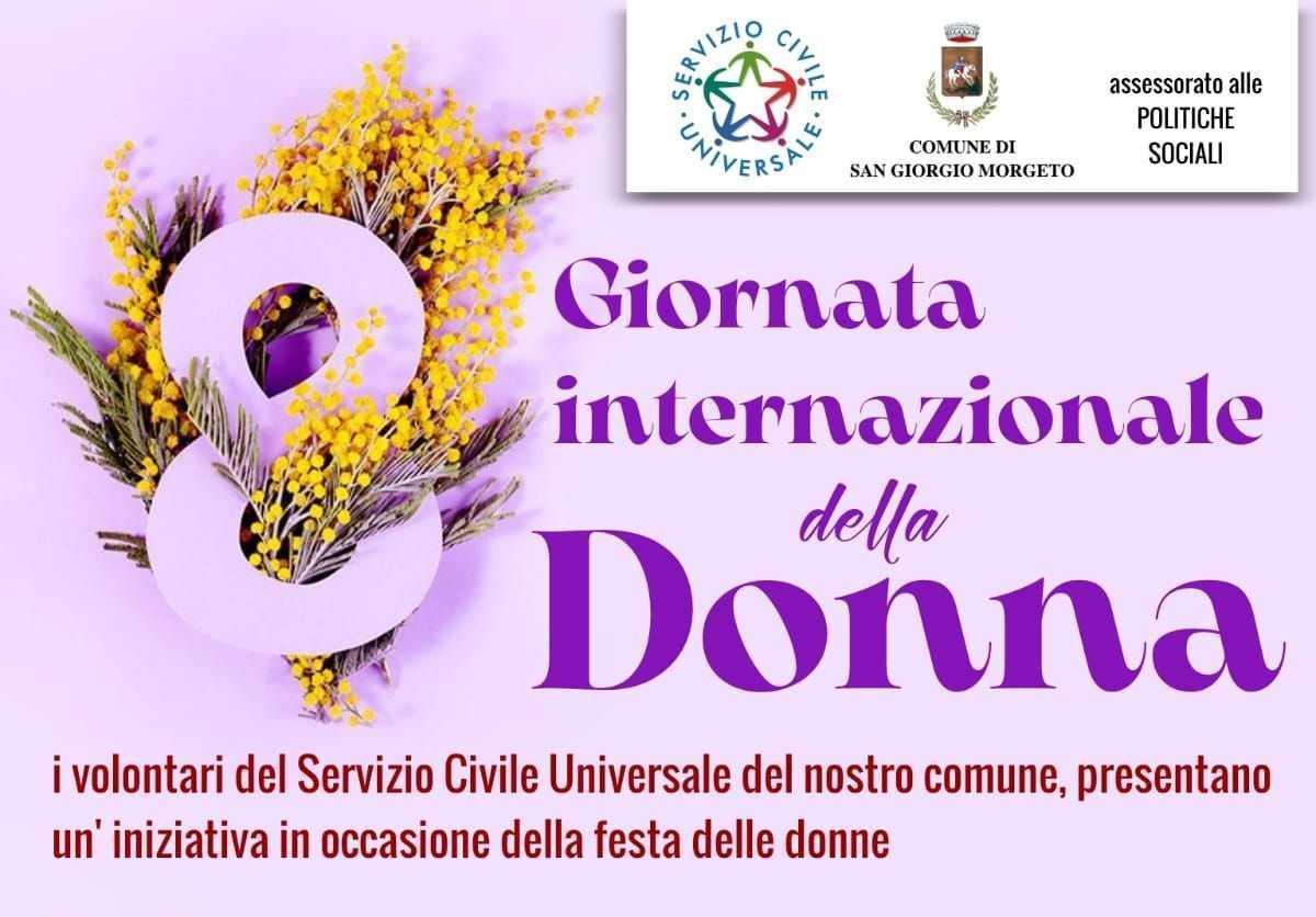 Giornata Internazionale della Donna (inizio ore 18.00) Giornata Internazionale della Donna (inizio ore 18.00)