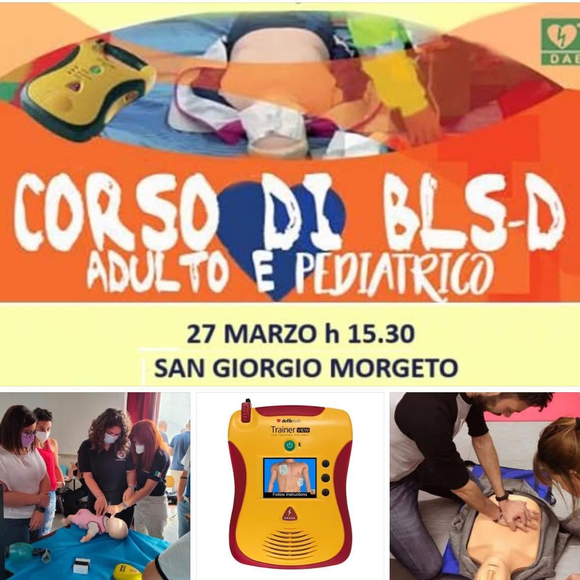 Corso di BLS-D Adulto e Pediatrico (inizio ore 15.30)
