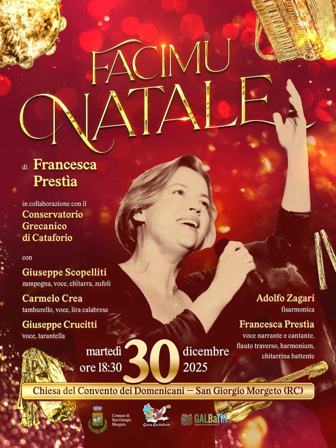 Facimu Natali - Cantastorie Francesca Prestia (dalle ore 18:30)
