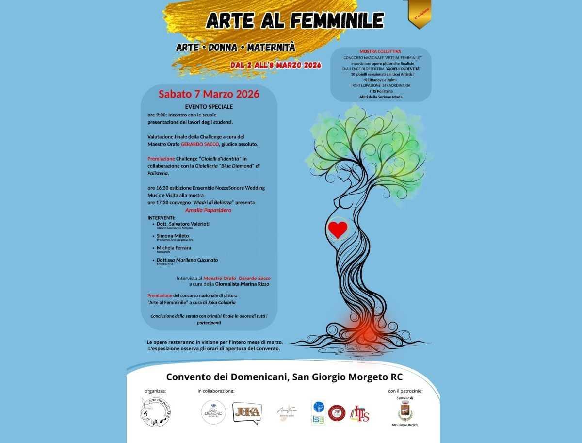 Arte Al Femminile : Arte - Donna - Maternità (Inizio ore 09:00)