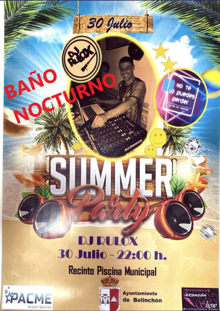 POOL PARTY PISCINA DE BELINCHÓN POOL PARTY PISCINA DE BELINCHÓN