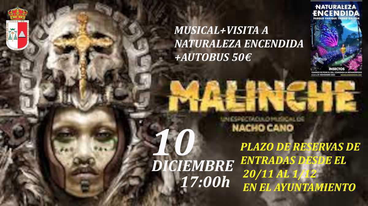 VIAJE A VER EL MUSICAL MALINCHE