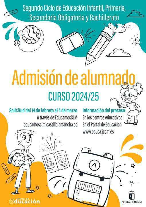 PLAZO ADMISIÓN ALUMNADO BELINCHÓN PLAZO ADMISIÓN ALUMNADO BELINCHÓN
