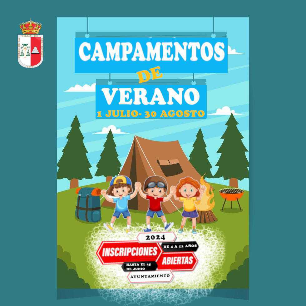 CAMPAMENTOS DE VERANO 2024 CAMPAMENTOS DE VERANO 2024