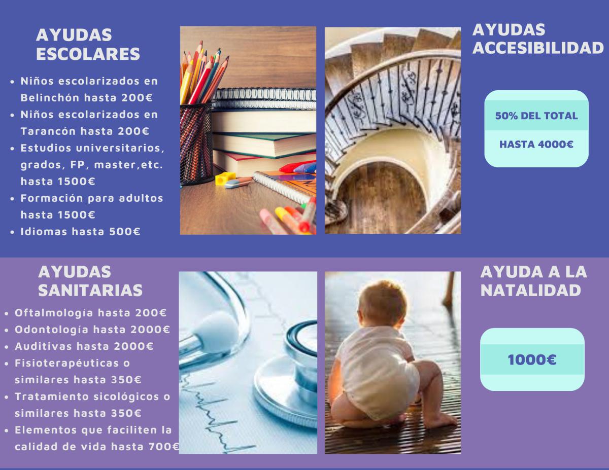 SUBVENCIONES EDUCATIVAS, SANITARIAS, NATALIDAD Y ACCESIBILIDAD SUBVENCIONES EDUCATIVAS, SANITARIAS, NATALIDAD Y ACCESIBILIDAD