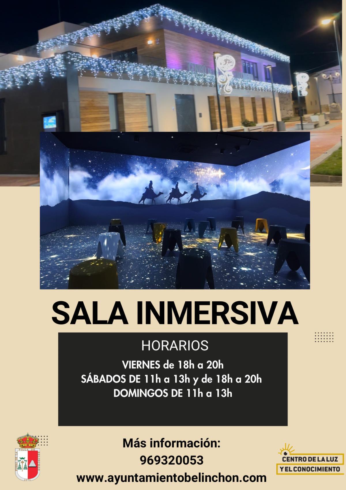 HORARIOS CILUC Y SALA INMERSIVA