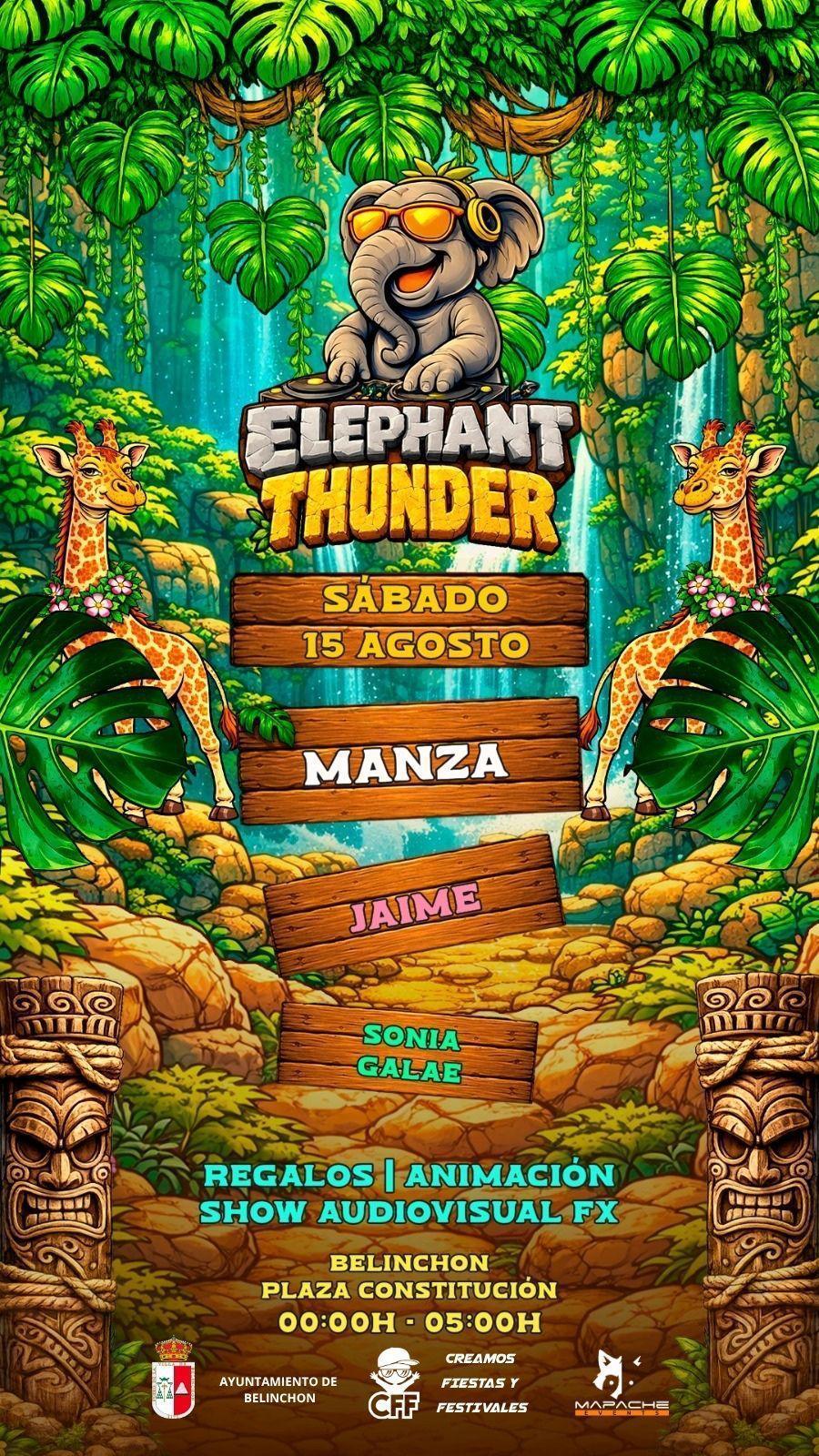 ELEFHANT THUNDER Y BINGO DE 2000€
