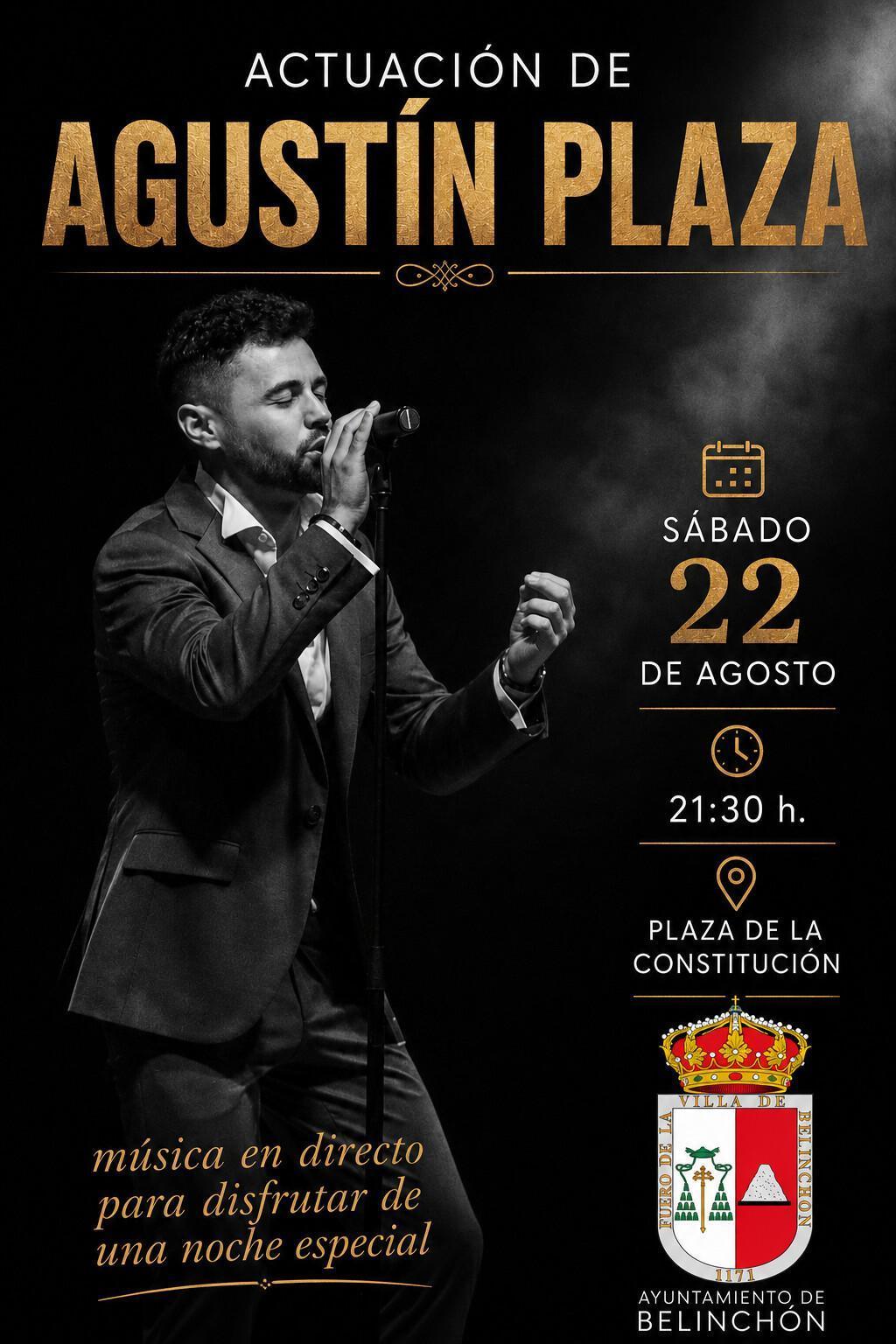 ACTUACIÓN AGUSTÍN PLAZA