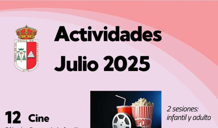 ACTIVIDADES DE VERANO JULIO 2025