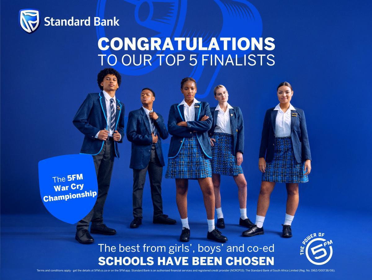 Congratulations to our Top 5 Finalists #The5FMWarCryChamps Congratulations to our Top 5 Finalists #The5FMWarCryChamps