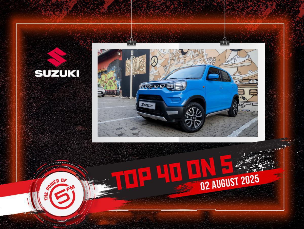 Top 40 on 5 - 2 August 2025
