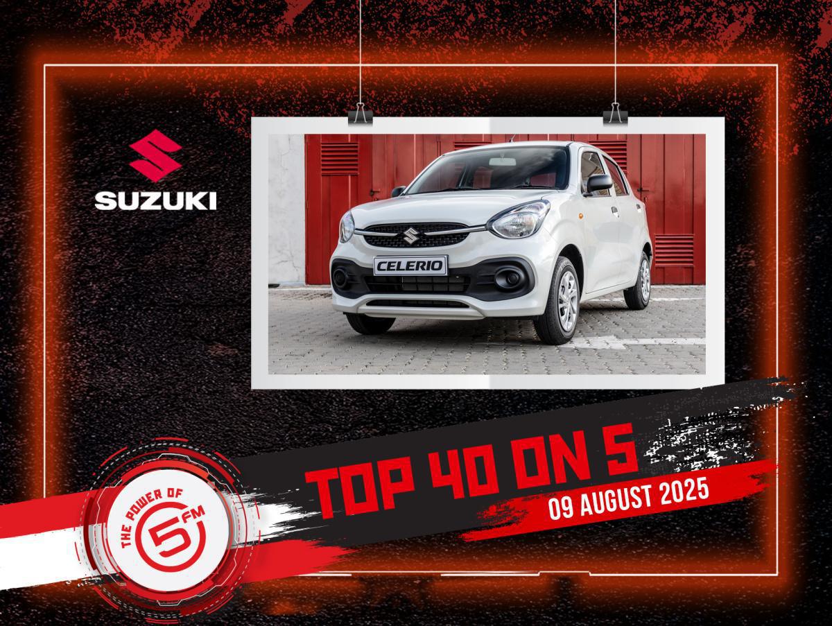 Top 40 on 5 - 9 August 2025
