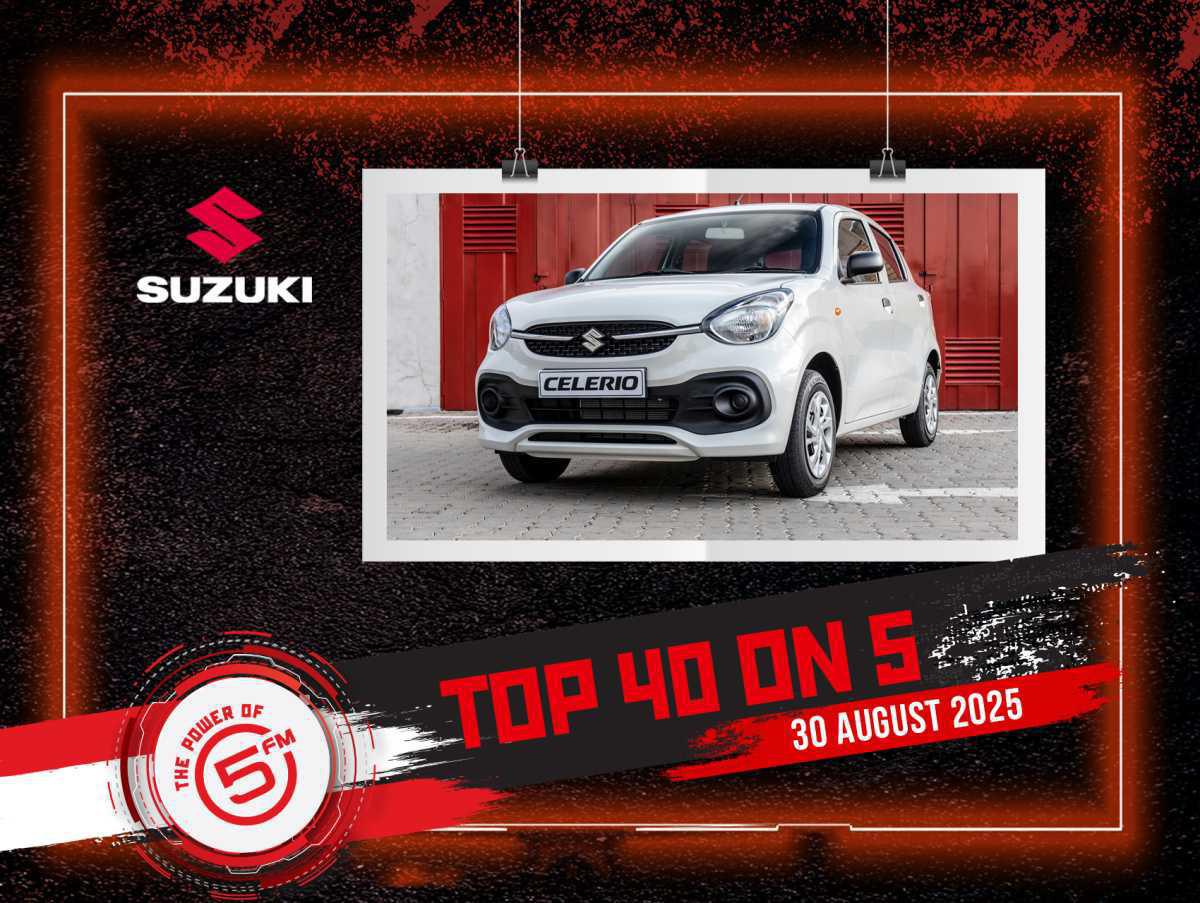 Top 40 on 5 - 30 August 2025