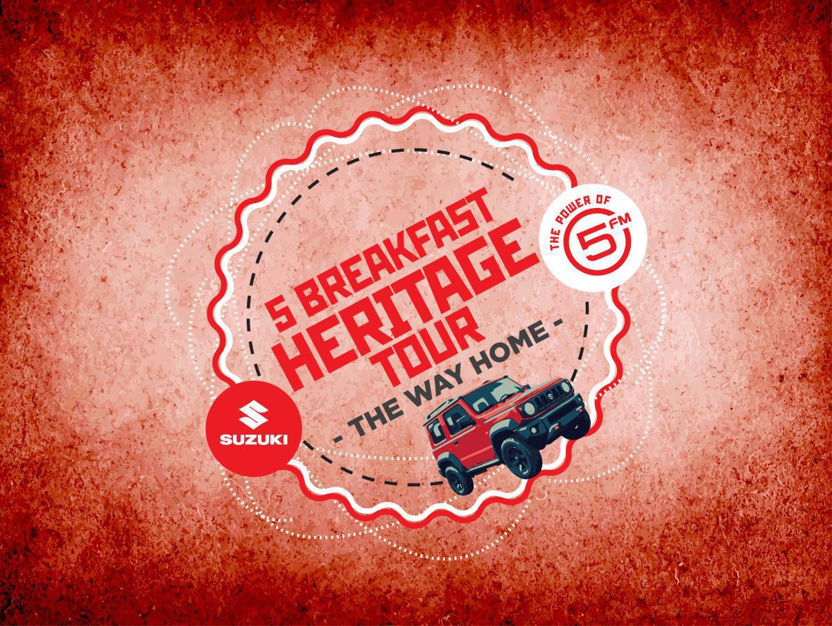5 BREAKFAST HERITAGE TOUR TO SHOWCASE THE PRIDE AND BEAUTY OF MZANSI WITH SA’S FAVOURITE ROAD TRIP… AND ANOTHER WORLD RECORD 5 BREAKFAST HERITAGE TOUR TO SHOWCASE THE PRIDE AND BEAUTY OF MZANSI WITH SA’S FAVOURITE ROAD TRIP… AND ANOTHER WORLD RECORD