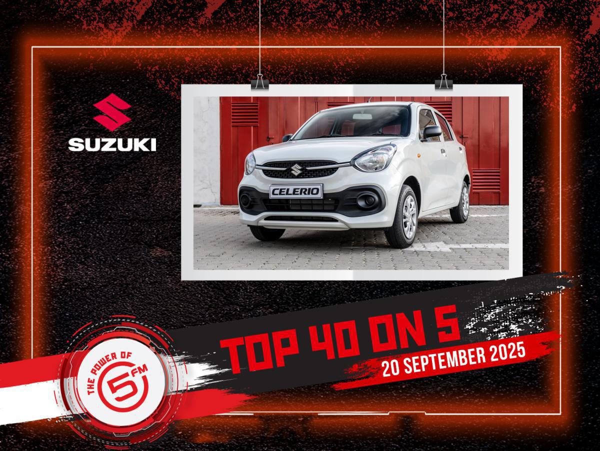 Top 40 on 5 - 20 September 2025