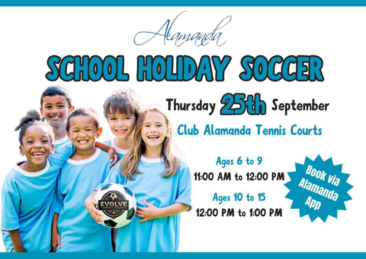Club Alamanda School Holiday Fun! Club Alamanda School Holiday Fun!