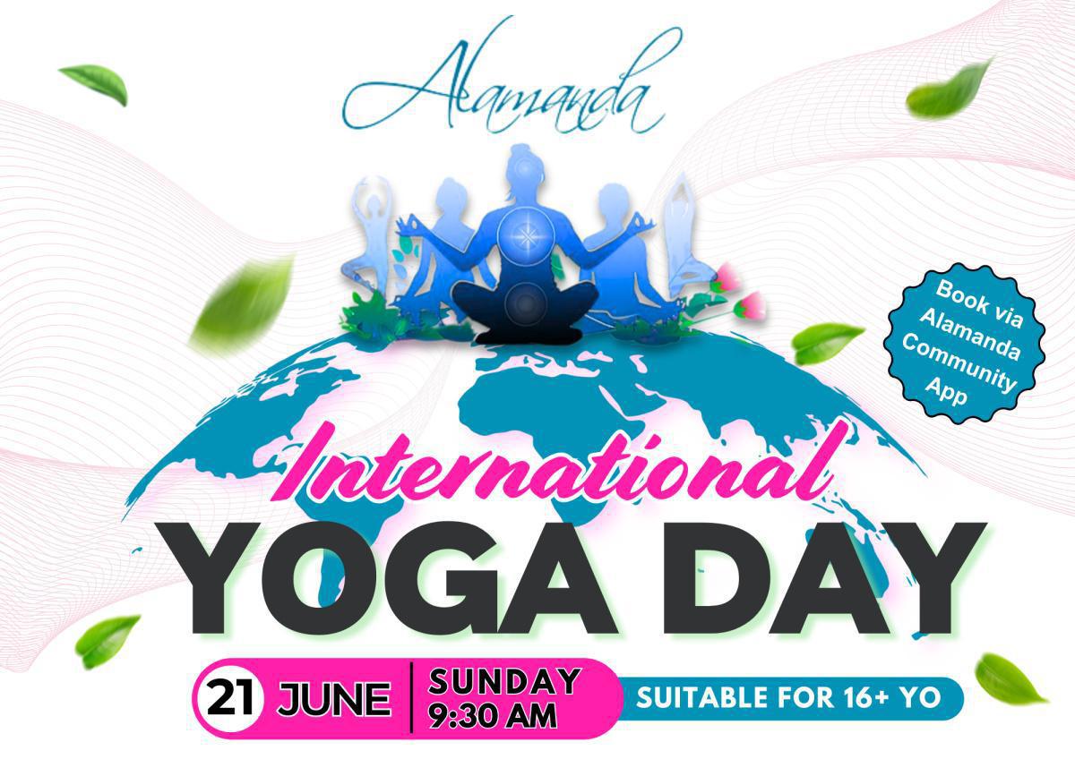 International Yoga Day at Club Alamanda!