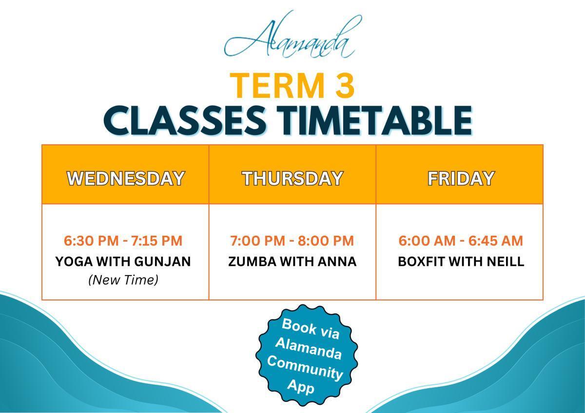 Yoga Term 3 NEW TIME