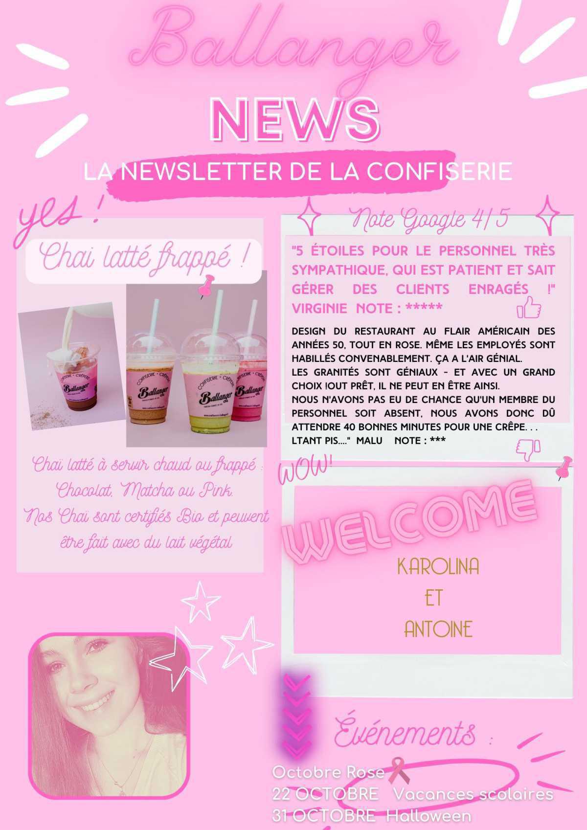 Newsletter Octobre 2022