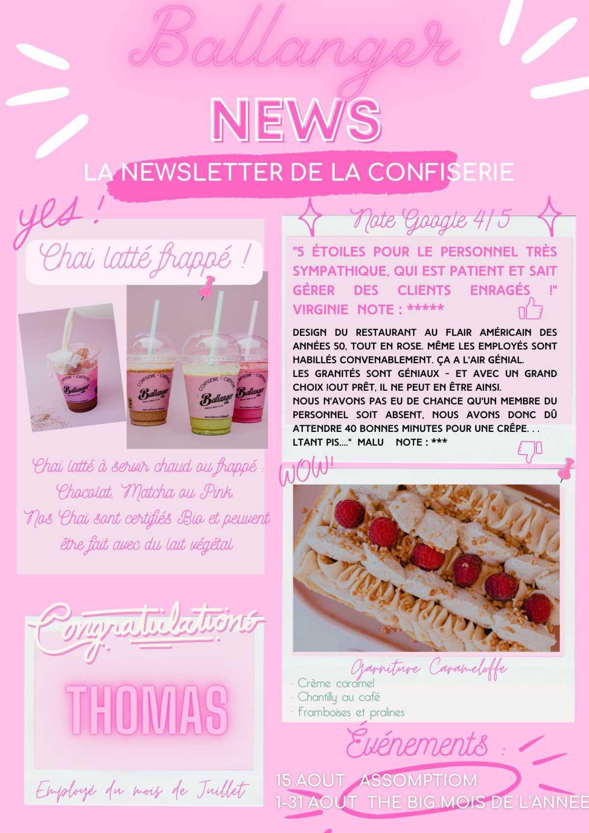 Newsletter Août 2022