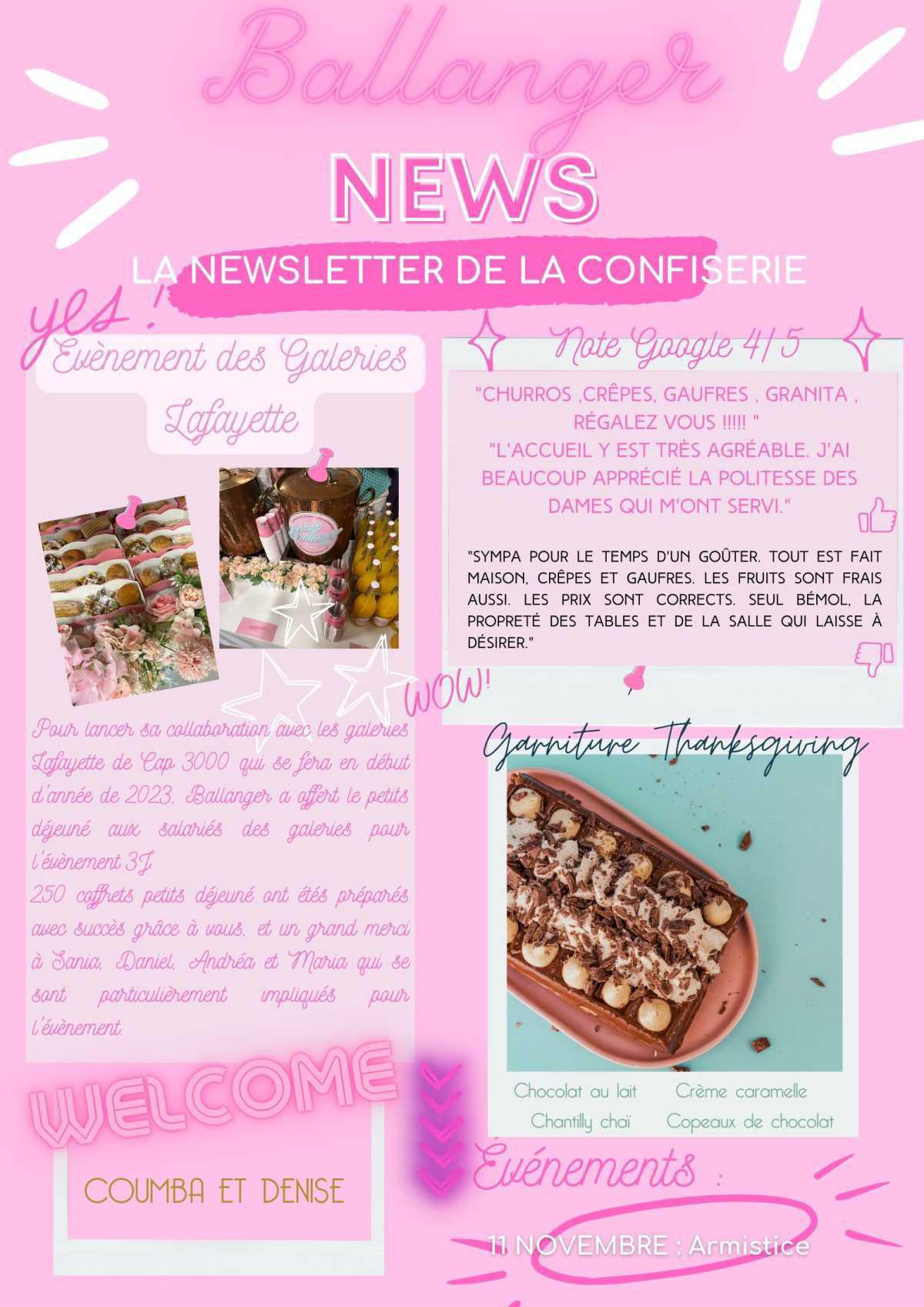Newsletter Novembre 2022