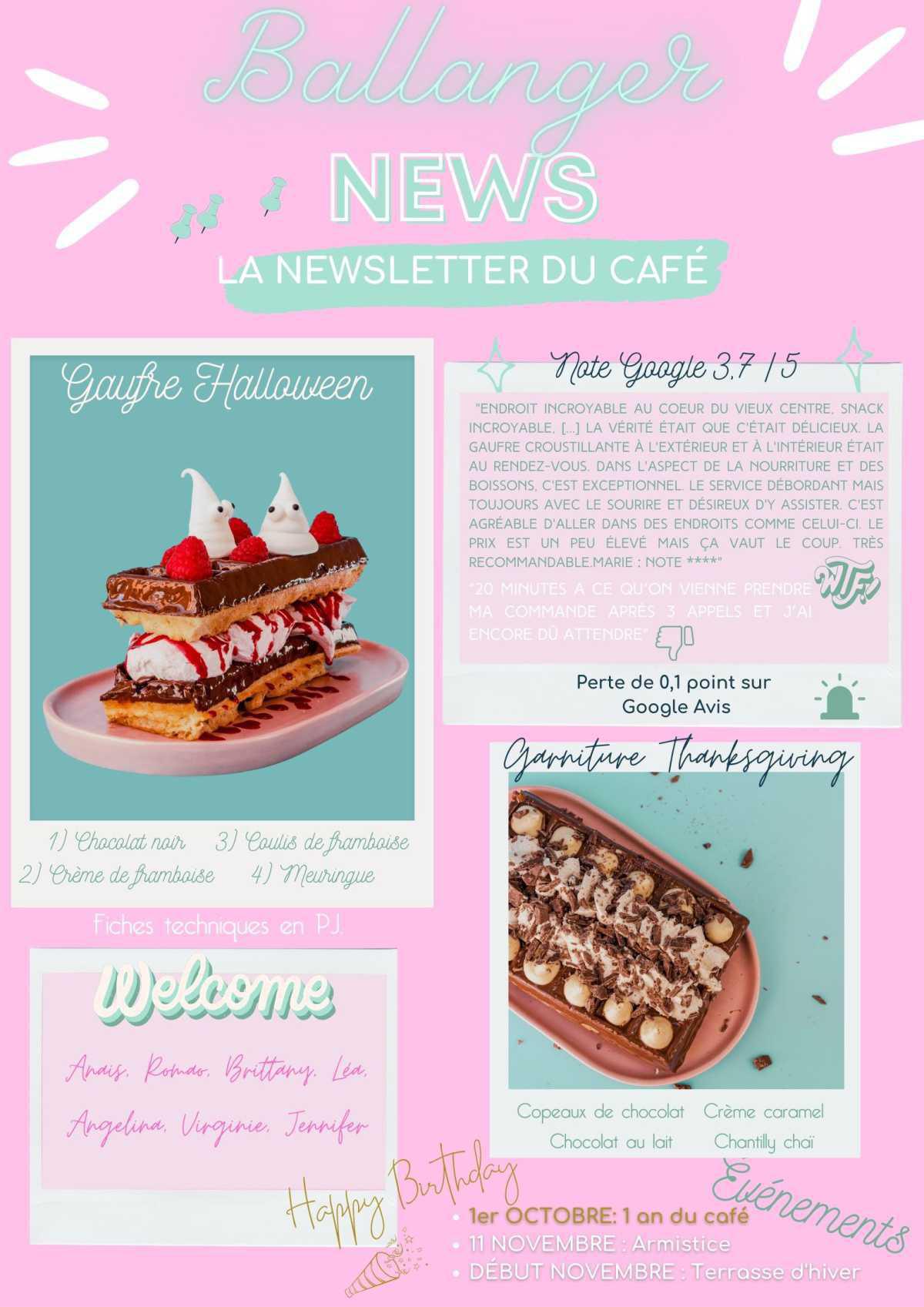 Newsletter Novembre 2022