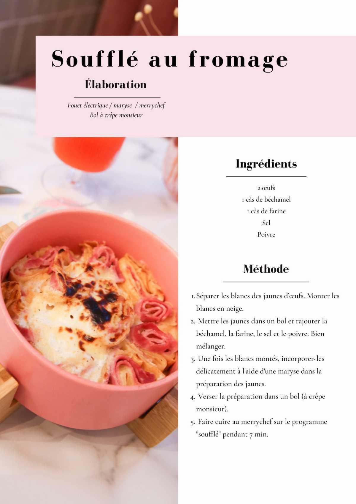 Soufflé au fromage