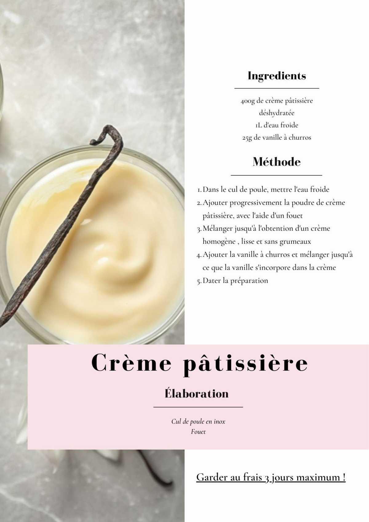 Crème pâtissière