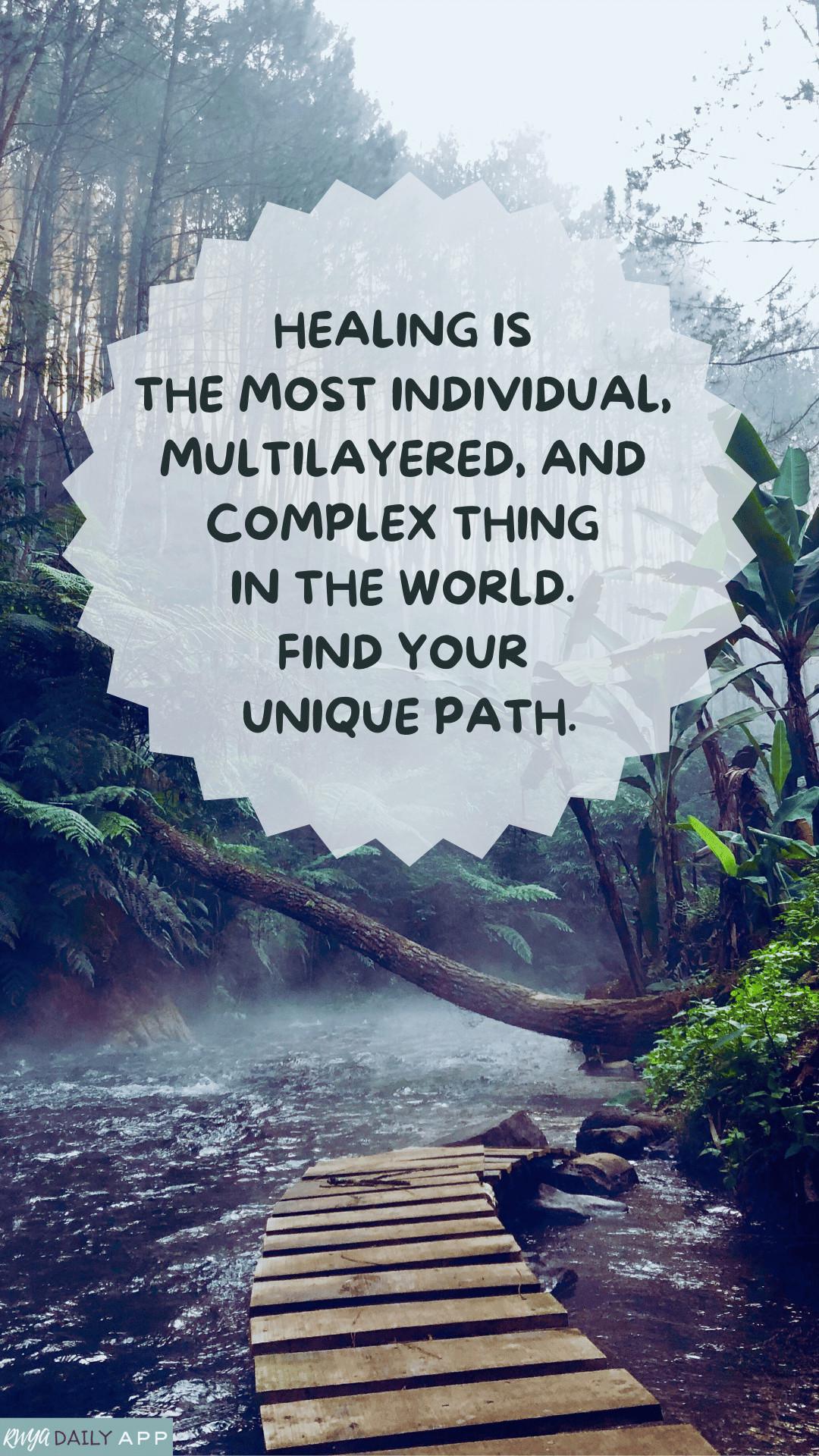 MULTILAYERED HEALING
